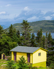 Cabin at Bone Bay in Gros Morne, Newfoundland