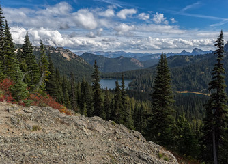 Mount Rainier National Park Overlook