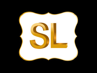 SL Initial Logo for your startup venture