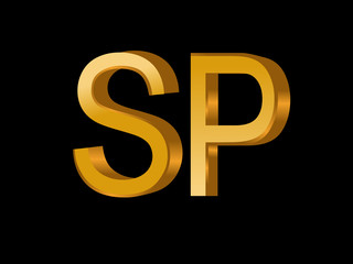 SP Initial Logo for your startup venture