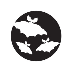 Bat vector icon