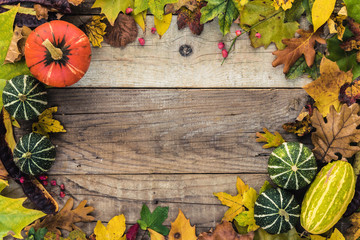 Autumn Background with Copy Space