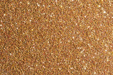background of gold glitter