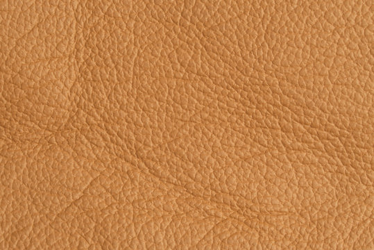 close up leather beige textured background