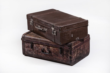 Two Old Suitcases