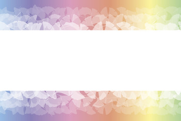 #Background #wallpaper #Vector #Illustration #design #free #free_size #charge_free #colorful #color rainbow,show business,entertainment,party,image  背景素材壁紙,秋,紅葉,落ち葉,枯れ葉,イチョウ,コピースペース,メッセージ,銀杏,いちょう,落葉樹