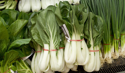 Bukchoy vegetable is a Chinese leaf vegetables used often in Chinese cuisine.