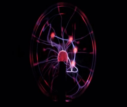 Plasma ball full frame  touch bolts 