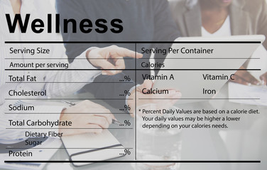 Healthcare Ingredients Welness Welbeing Nutrition Concept