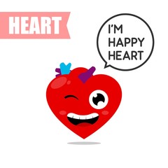 health poster . heart condition in your body