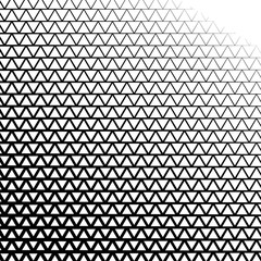 Background with gradient of triangle shaped cells grid