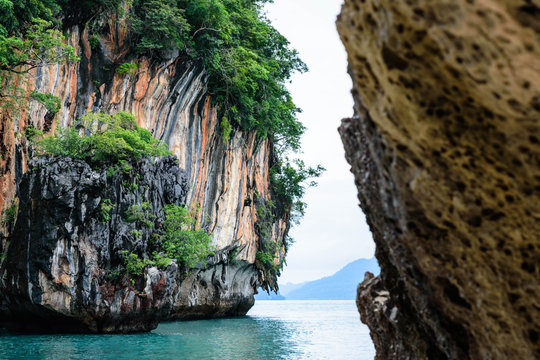 Koh Hong Island Krabi in Thailand Selective Focus