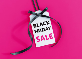 Black friday sale tag