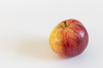 apple on a white background
