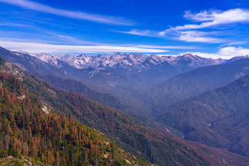 Eastern Sierra Mountains from Moro Rock