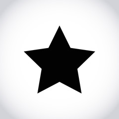 star icon stock vector illustration flat design