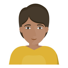 Man cartoon icon. Avatar people person and human theme. Colorful design. Vector illustration