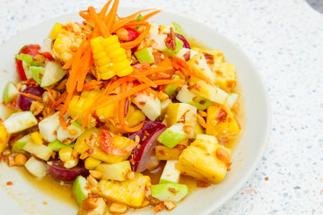 somtam fruit salad