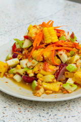 somtam fruit salad