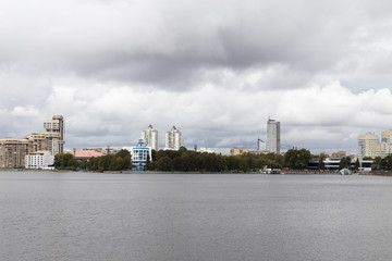 Obraz premium cityscape in yekaterinburg,russian federation