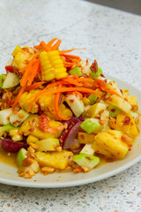 somtam fruit salad
