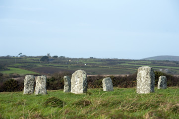 Merry Maidens stone circle, Cornwall