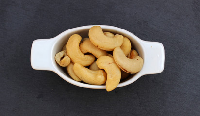 Frutos secos, anacardos tostados