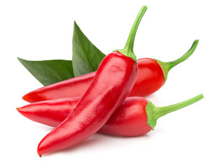 pepper isolated on a white