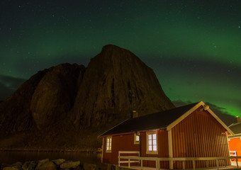 Aurora Borealis in Lofoten, Norway