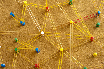 Networking and teamwork concept