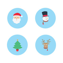 christmas vector icon pack