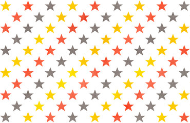 Watercolor stars pattern.