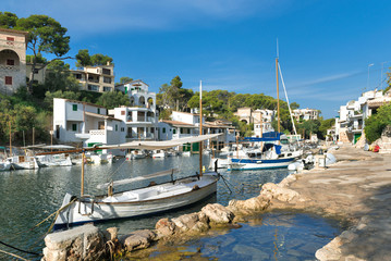 Fototapeta na wymiar Hafen von Cala Figuera - Mallorca - 2343
