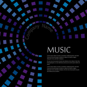 Vector Template, Music Party, Music Festival, Music Sound, Music Poster 