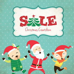 Christmas Sale Poster Design
