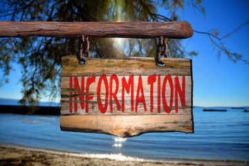 Fototapeta premium Information