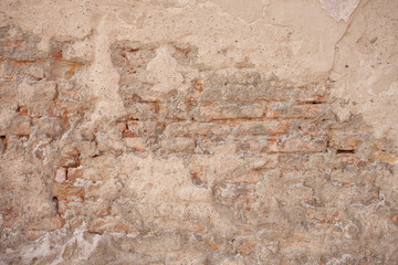 detail of a dated wall in Burano island, Venice