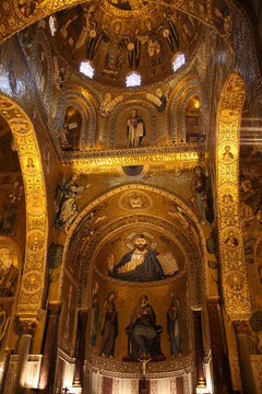 Cappella Palatina, Palermo mosaici