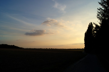 Obraz premium Felder Panorama