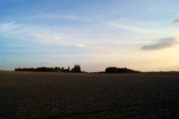 Fototapeta premium Felder Panorama