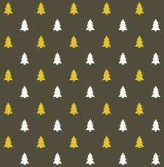 Weihnachtshintergrund weiß braun nahtlos