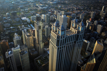 City of Chicago panorama, USA