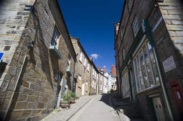Fototapeta premium View looking up Kings Street