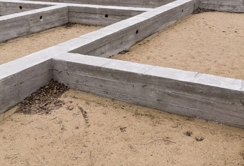 Fragment of new foundation