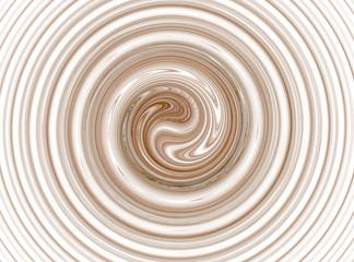 Fractal abstract illustration of spiral