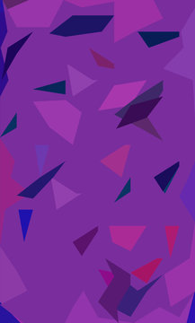 Stylised Purple Camouflage