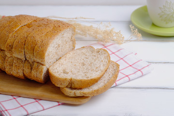 Whole grain bread.