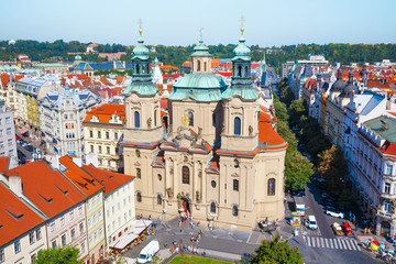 Prague. Church of St. Nicholas