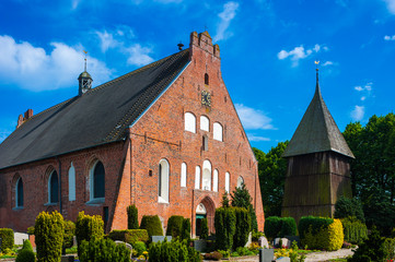 Petrikirche in Landkirchen auf der Insel Fehmarn