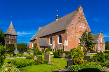 Petrikirche in Landkirchen auf der Insel Fehmarn